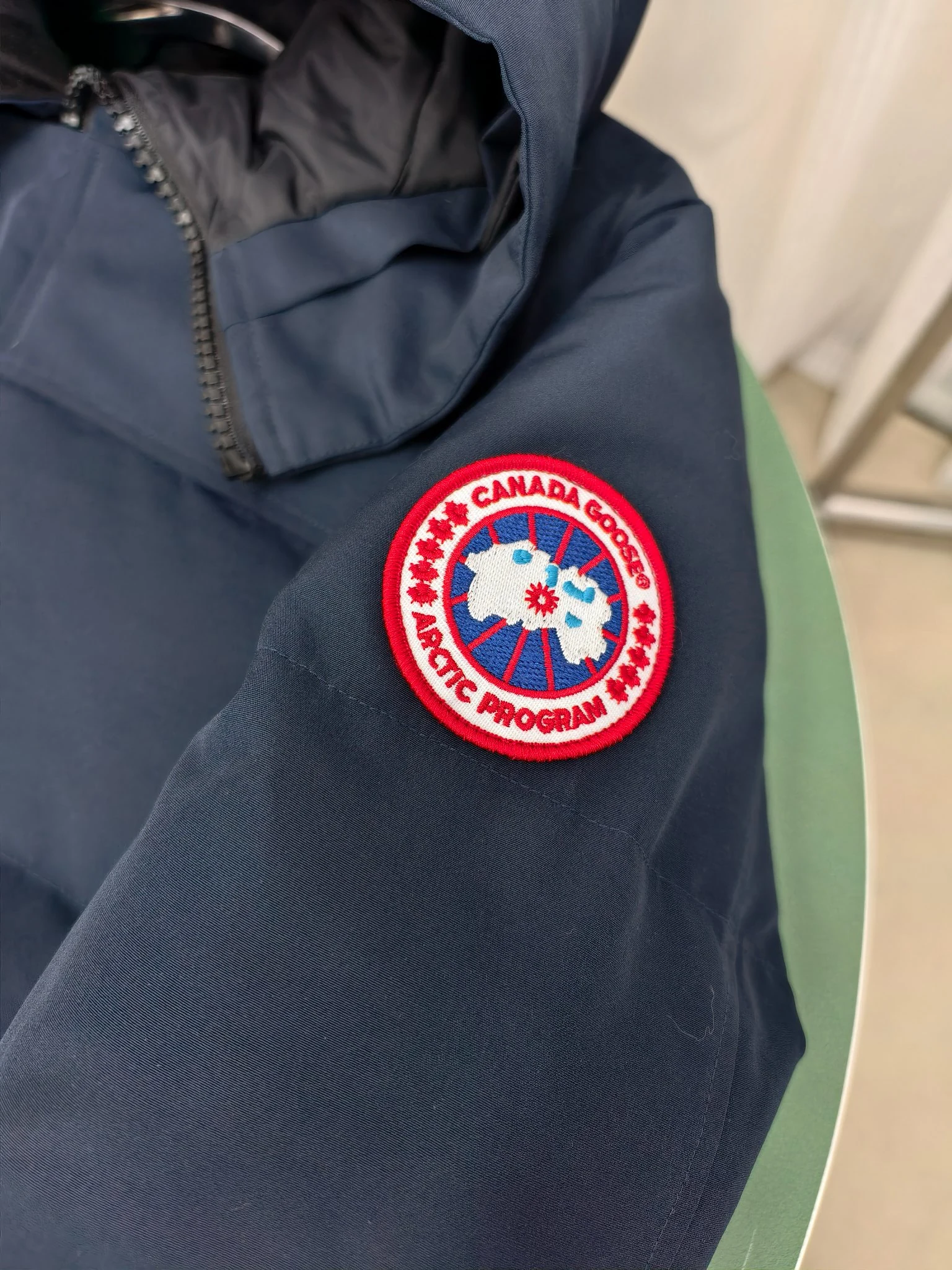 Canada Goose Zip Puffer Jacket - Style 212 - Canada Goose puffer jacket real photo 6