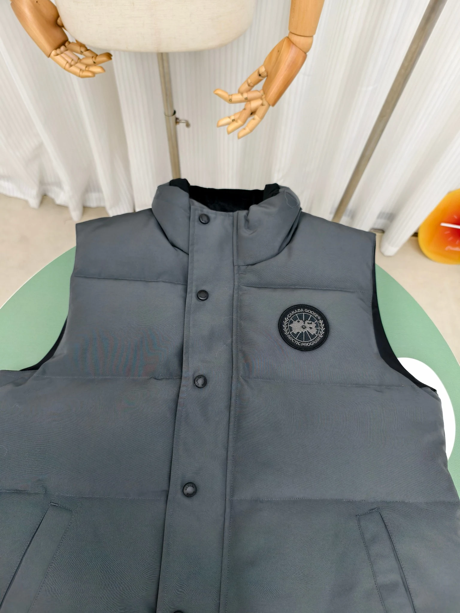 Canada Goose Zip Puffer Jacket - Style 214 - Canada Goose puffer jacket real photo 2