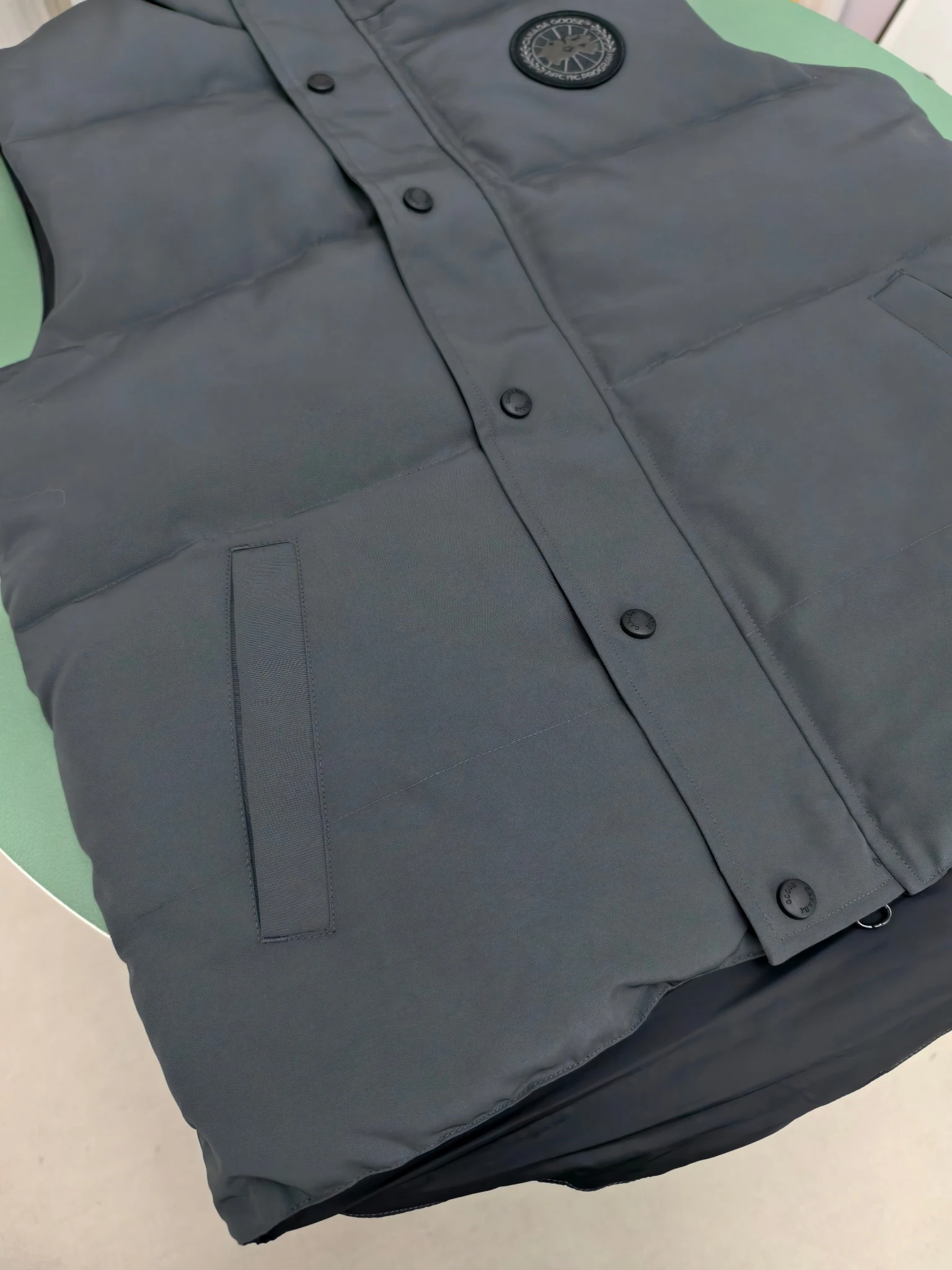 Canada Goose Zip Puffer Jacket - Style 214 - Canada Goose puffer jacket real photo 3