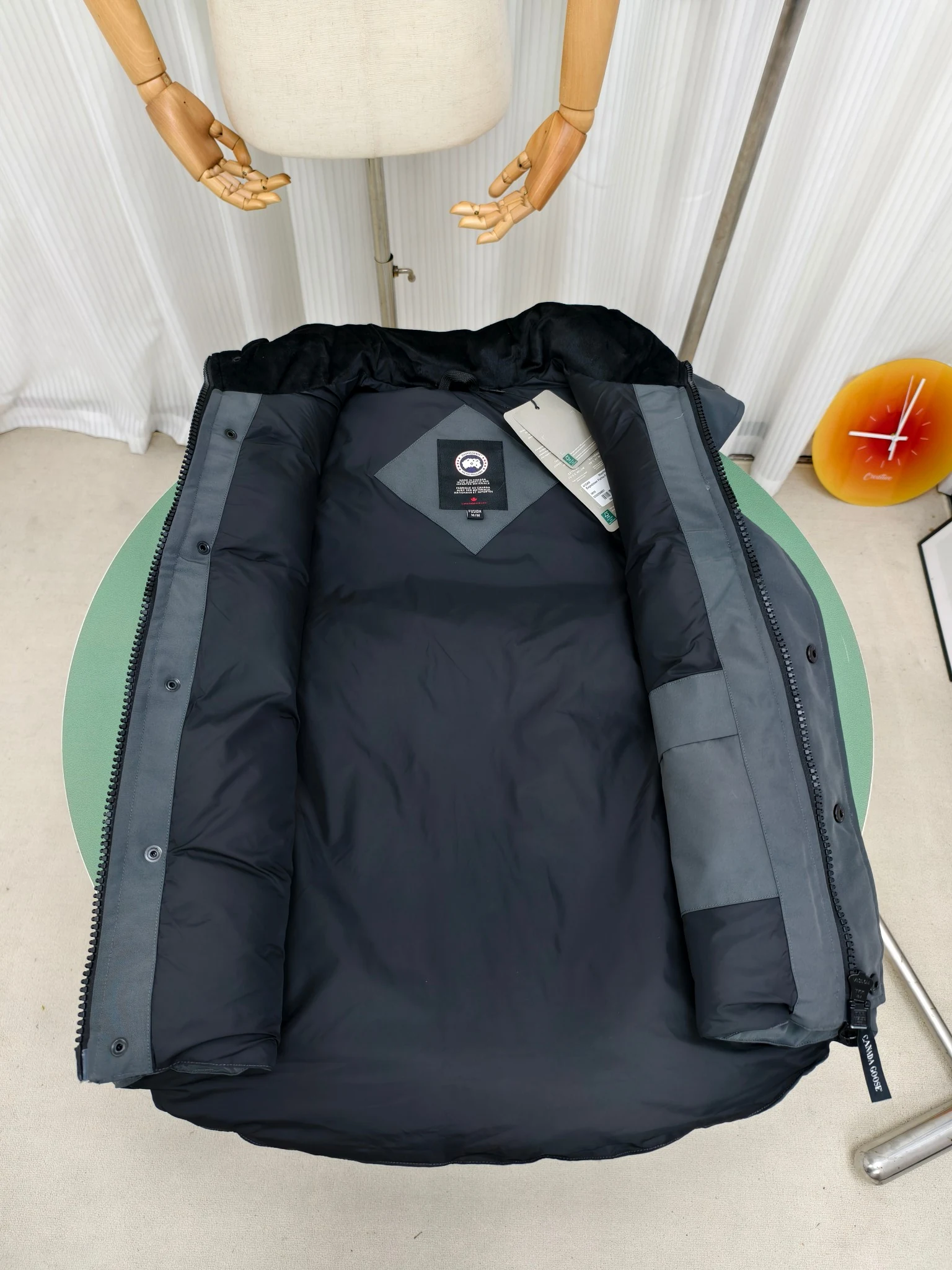 Canada Goose Zip Puffer Jacket - Style 214 - Canada Goose puffer jacket real photo 6