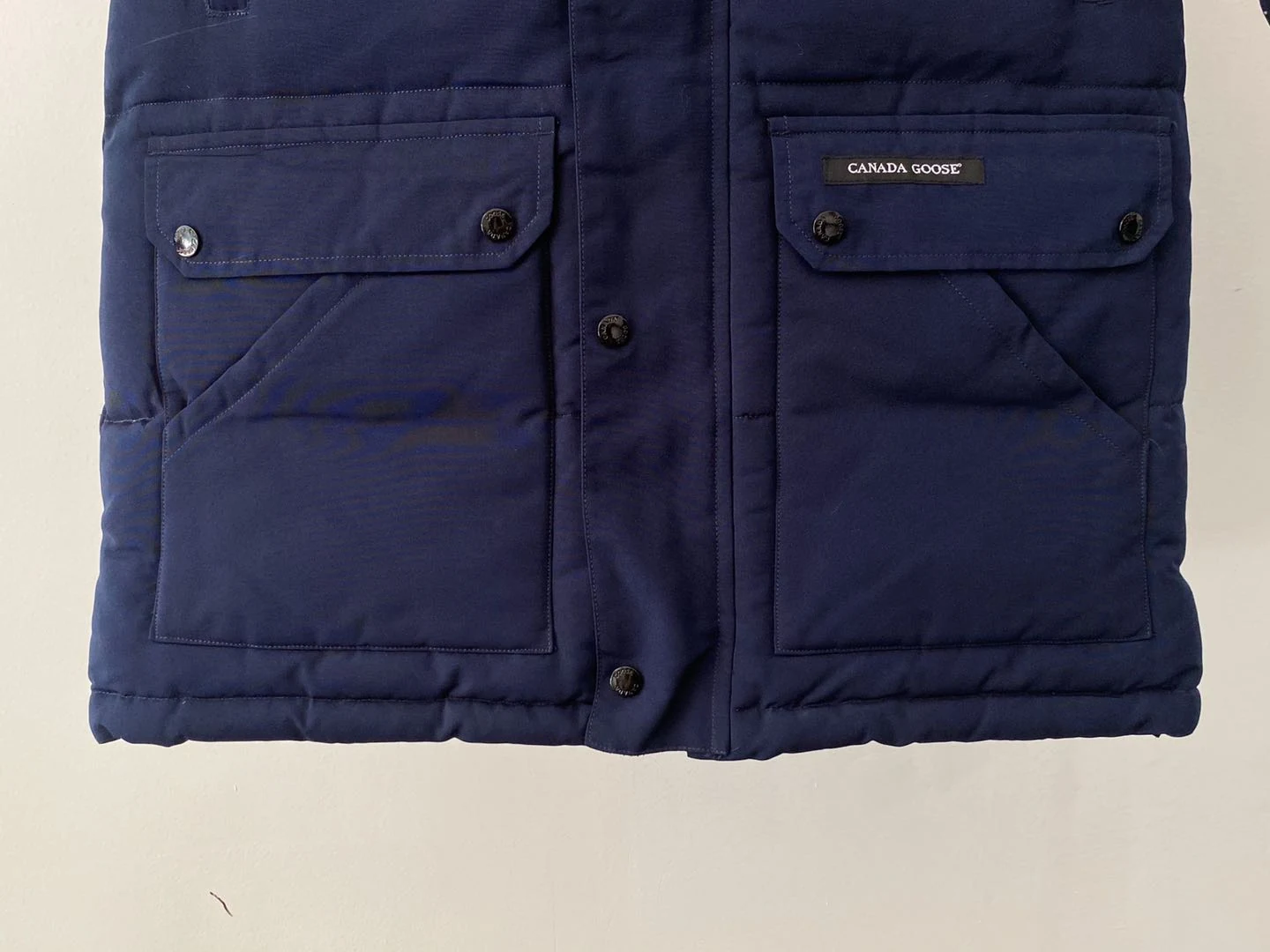Canada Goose Zip Puffer Jacket - Style 215 - Canada Goose puffer jacket real photo 9