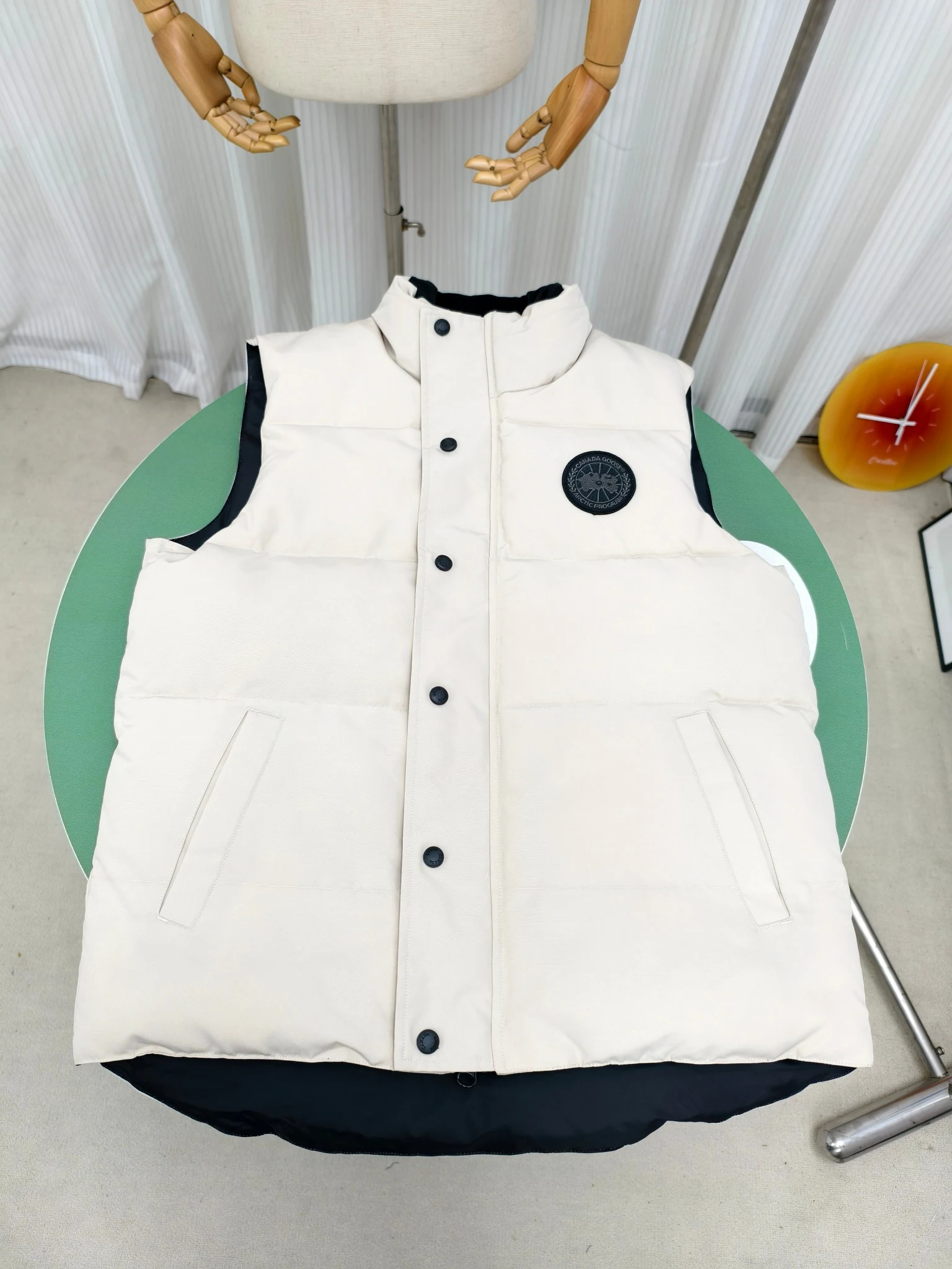 Canada Goose Zip Puffer Jacket - Style 216 - Canada Goose puffer jacket real photo 1