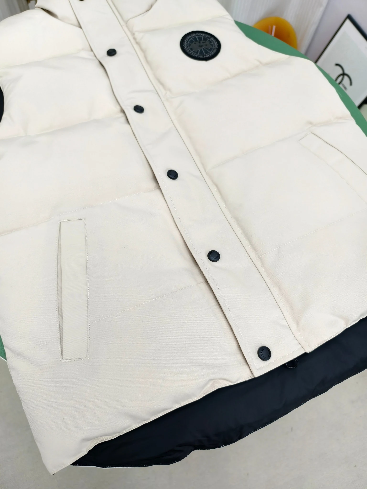 Canada Goose Zip Puffer Jacket - Style 216 - Canada Goose puffer jacket real photo 3