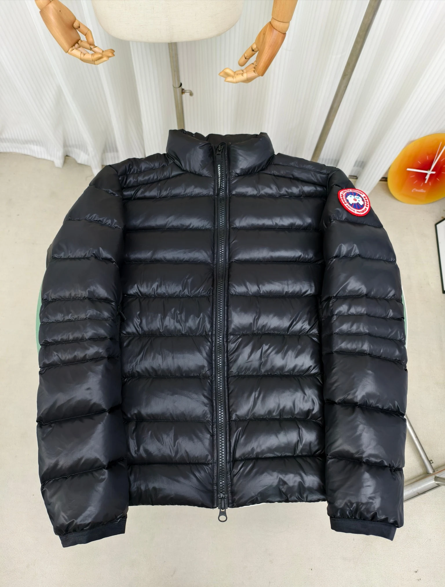 Canada Goose Zip Puffer Jacket - Style 217 - Canada Goose puffer jacket real photo 1