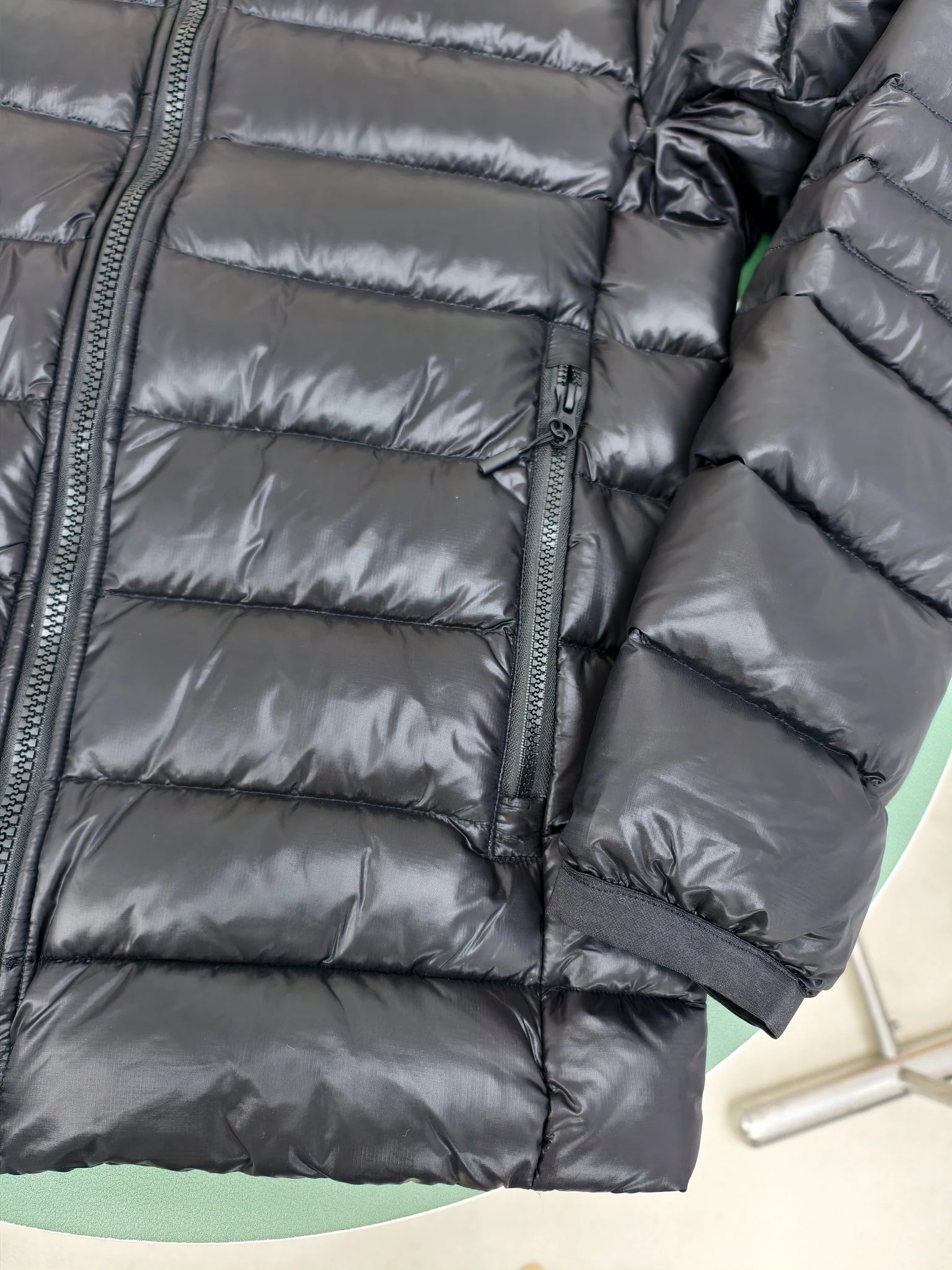 Canada Goose Zip Puffer Jacket - Style 217 - Canada Goose puffer jacket real photo 6