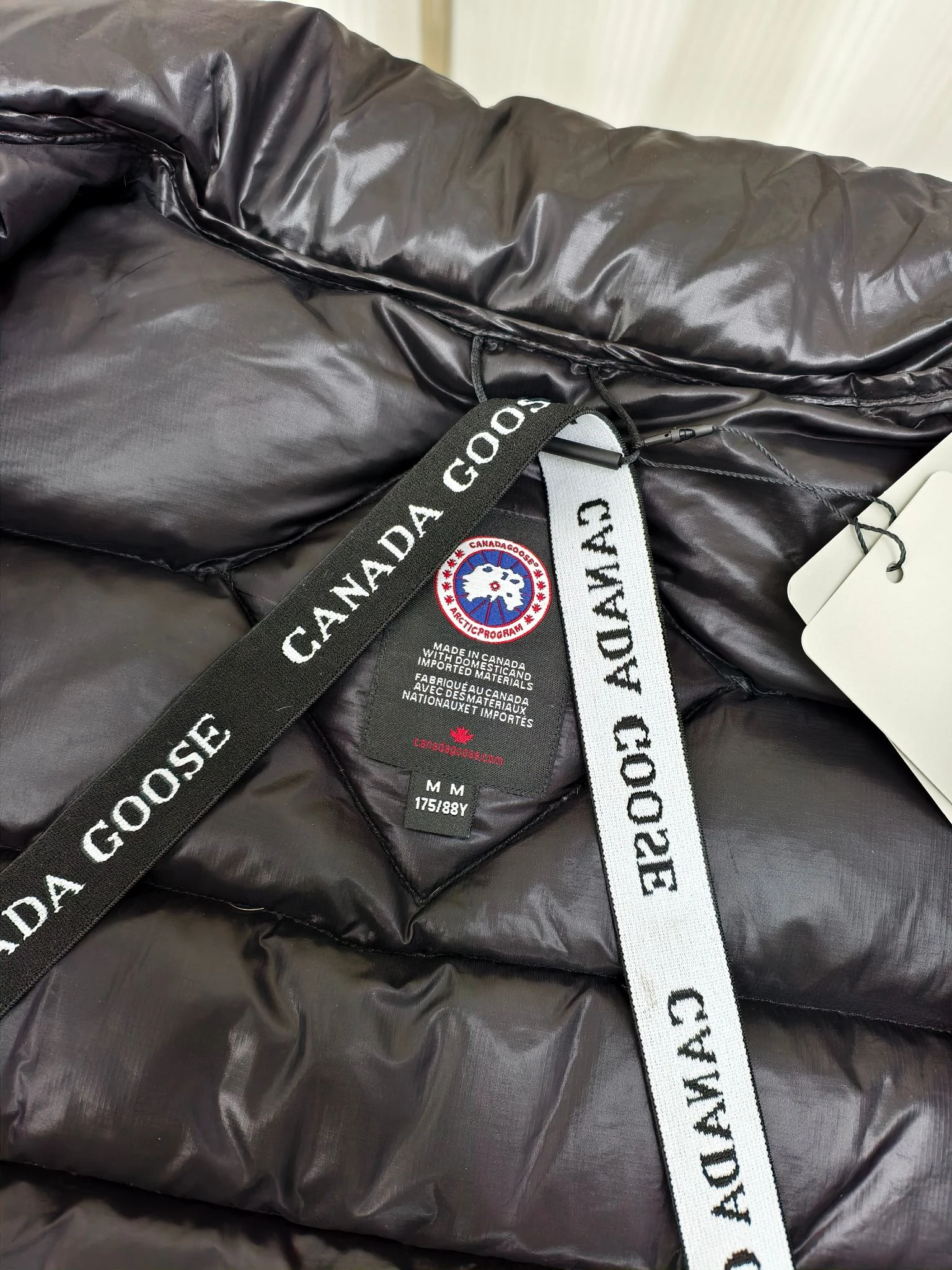 Canada Goose Zip Puffer Jacket - Style 217 - Canada Goose puffer jacket real photo 7