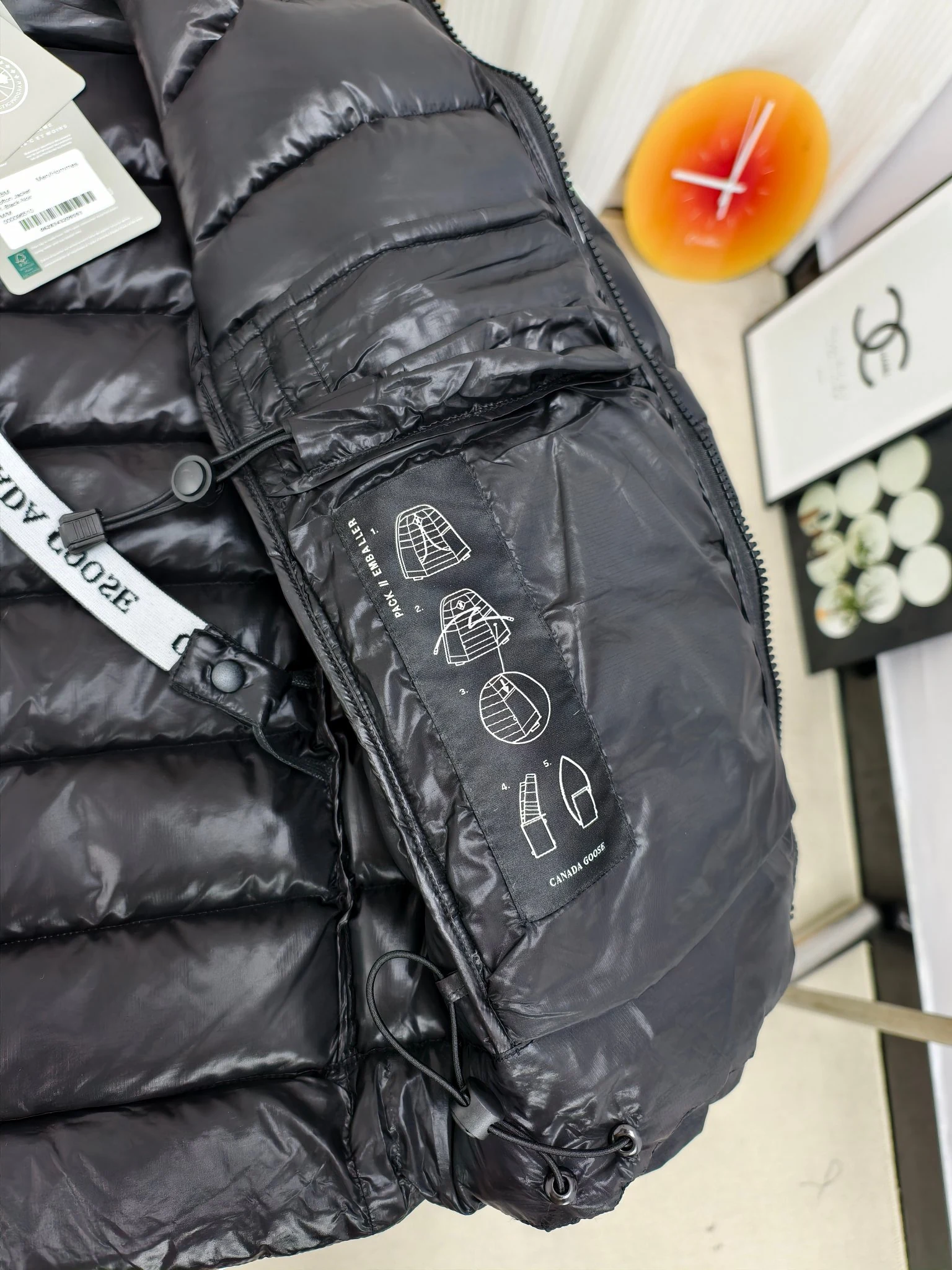 Canada Goose Zip Puffer Jacket - Style 217 - Canada Goose puffer jacket real photo 8