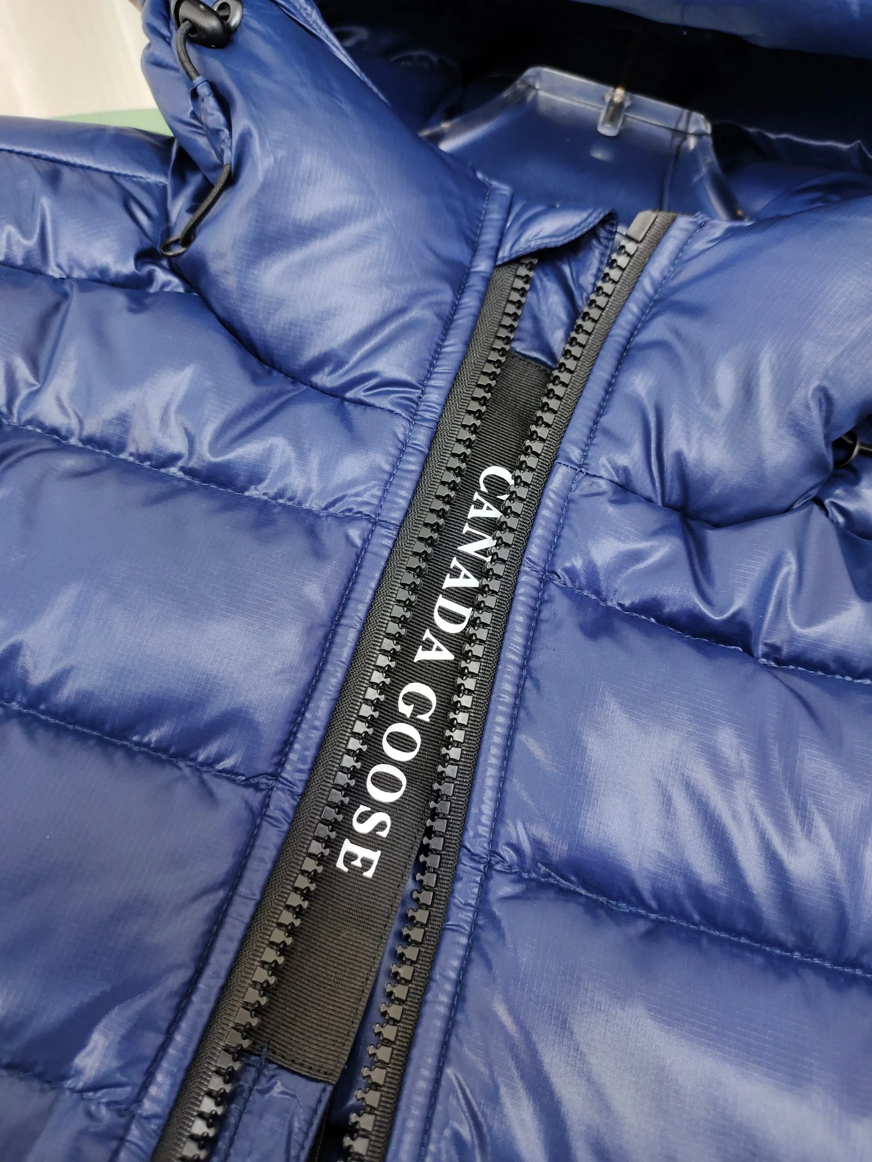 Canada Goose Zip Puffer Jacket - Style 218 - Canada Goose puffer jacket real photo 6