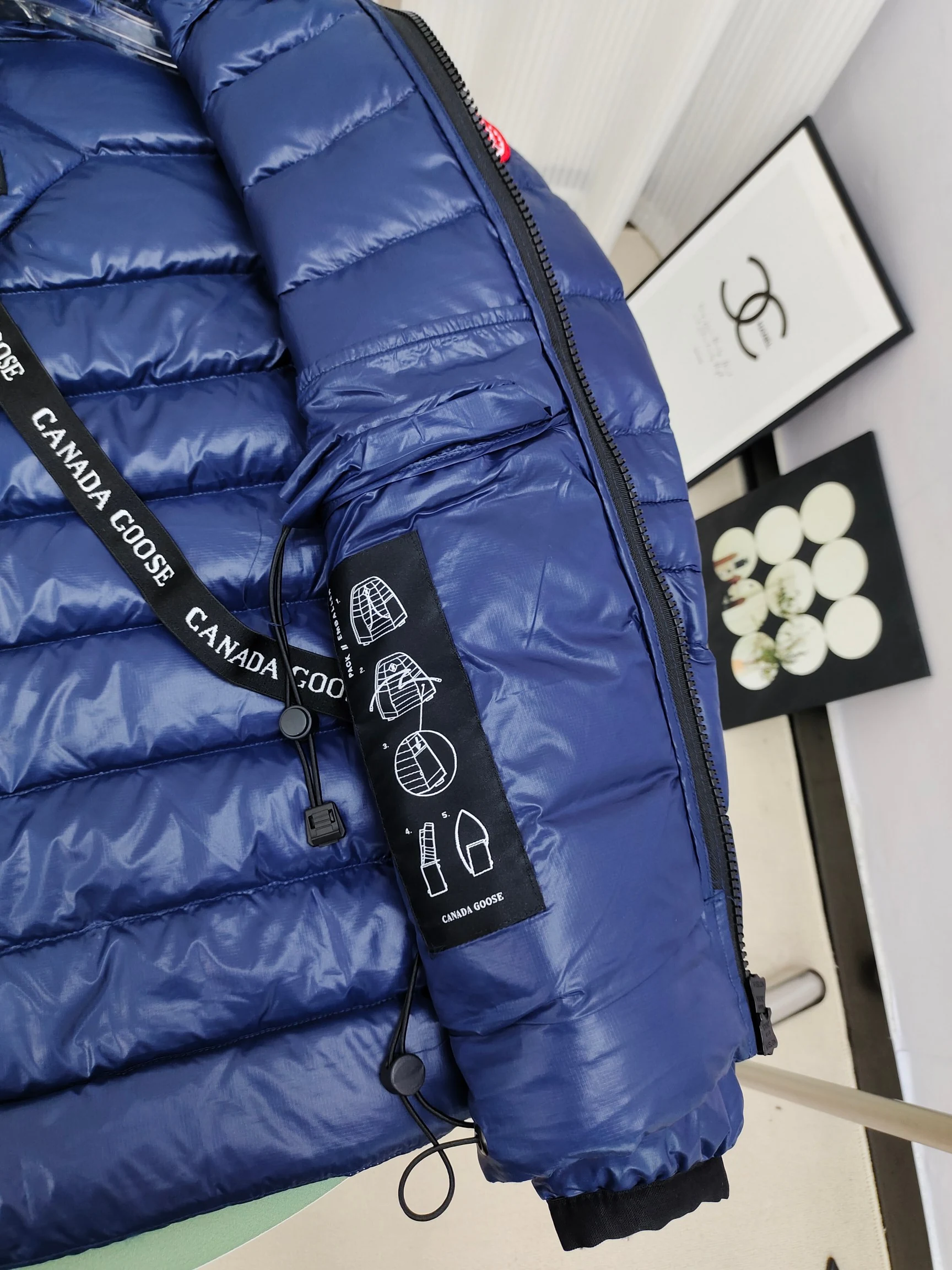 Canada Goose Zip Puffer Jacket - Style 218 - Canada Goose puffer jacket real photo 8