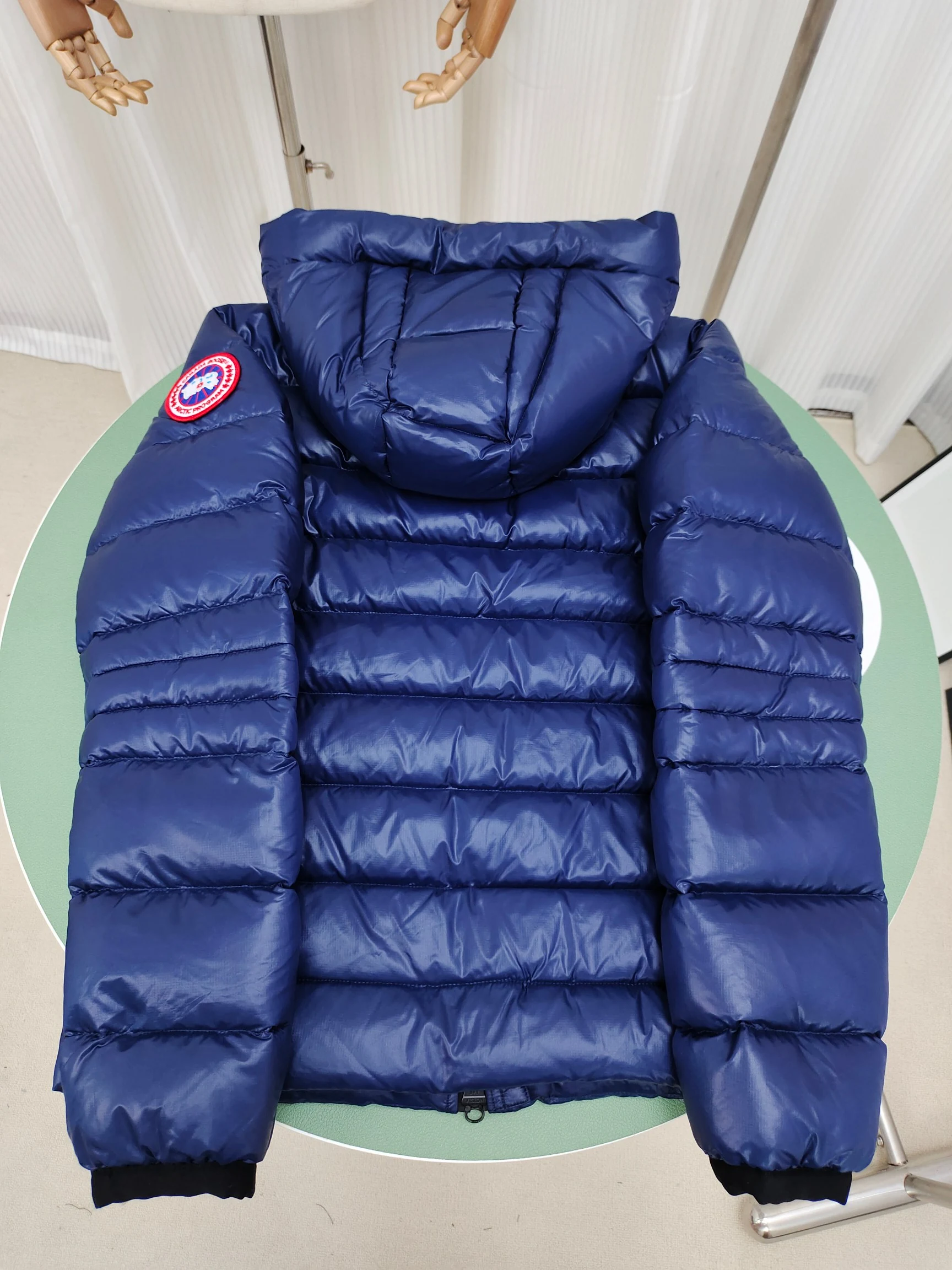 Canada Goose Zip Puffer Jacket - Style 218 - Canada Goose puffer jacket real photo 9