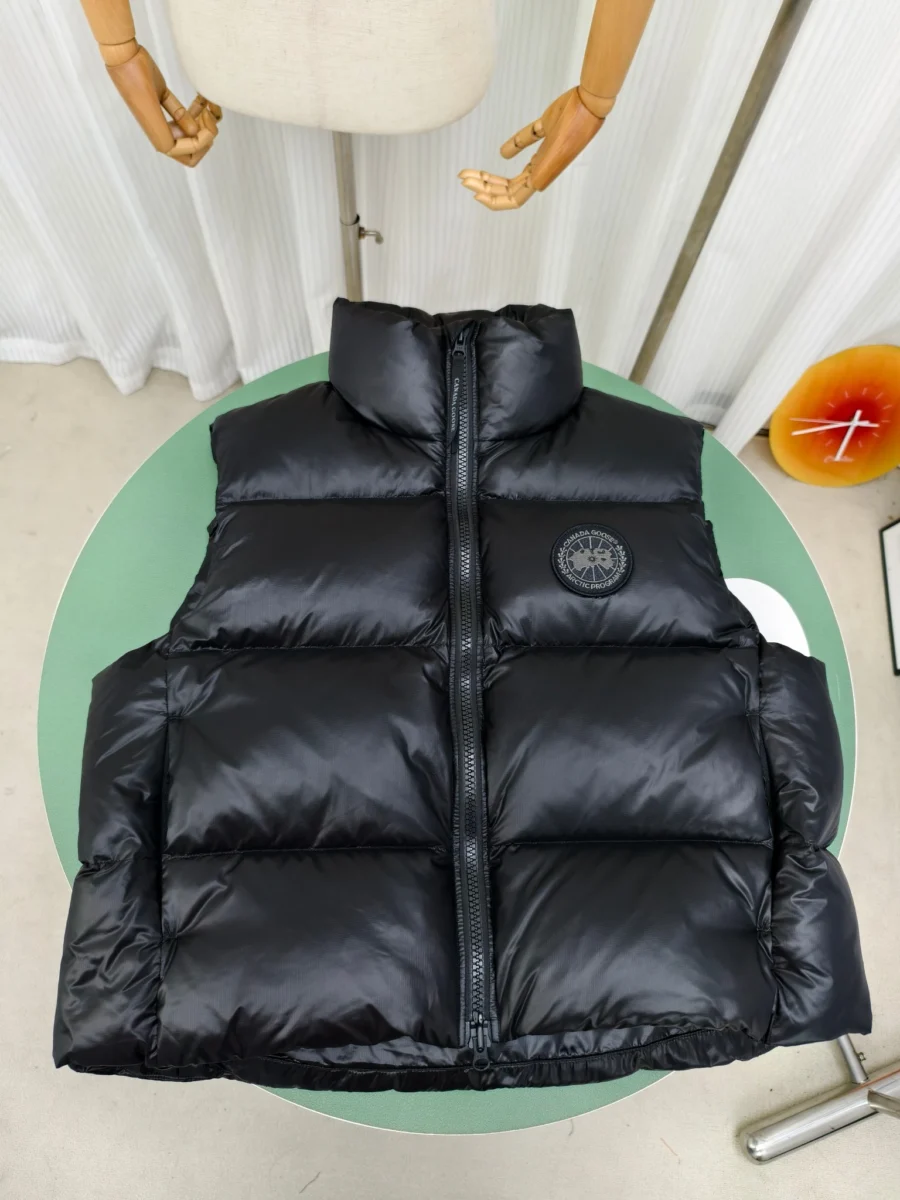 Canada Goose Zip Puffer Jacket - Style 22 - Canada Goose puffer jacket real photo 1