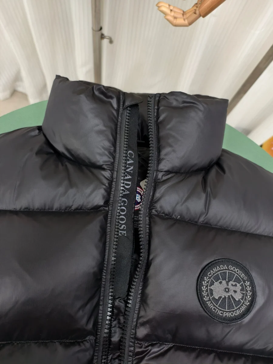 Canada Goose Zip Puffer Jacket - Style 22 - Canada Goose puffer jacket real photo 6