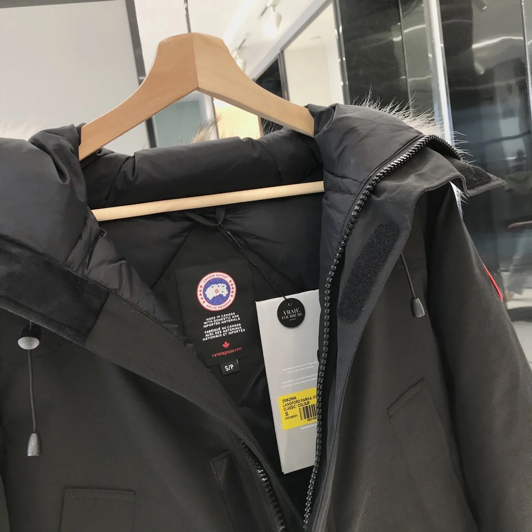 Canada Goose Zip Puffer Jacket - Style 225 - Canada Goose puffer jacket real photo 3