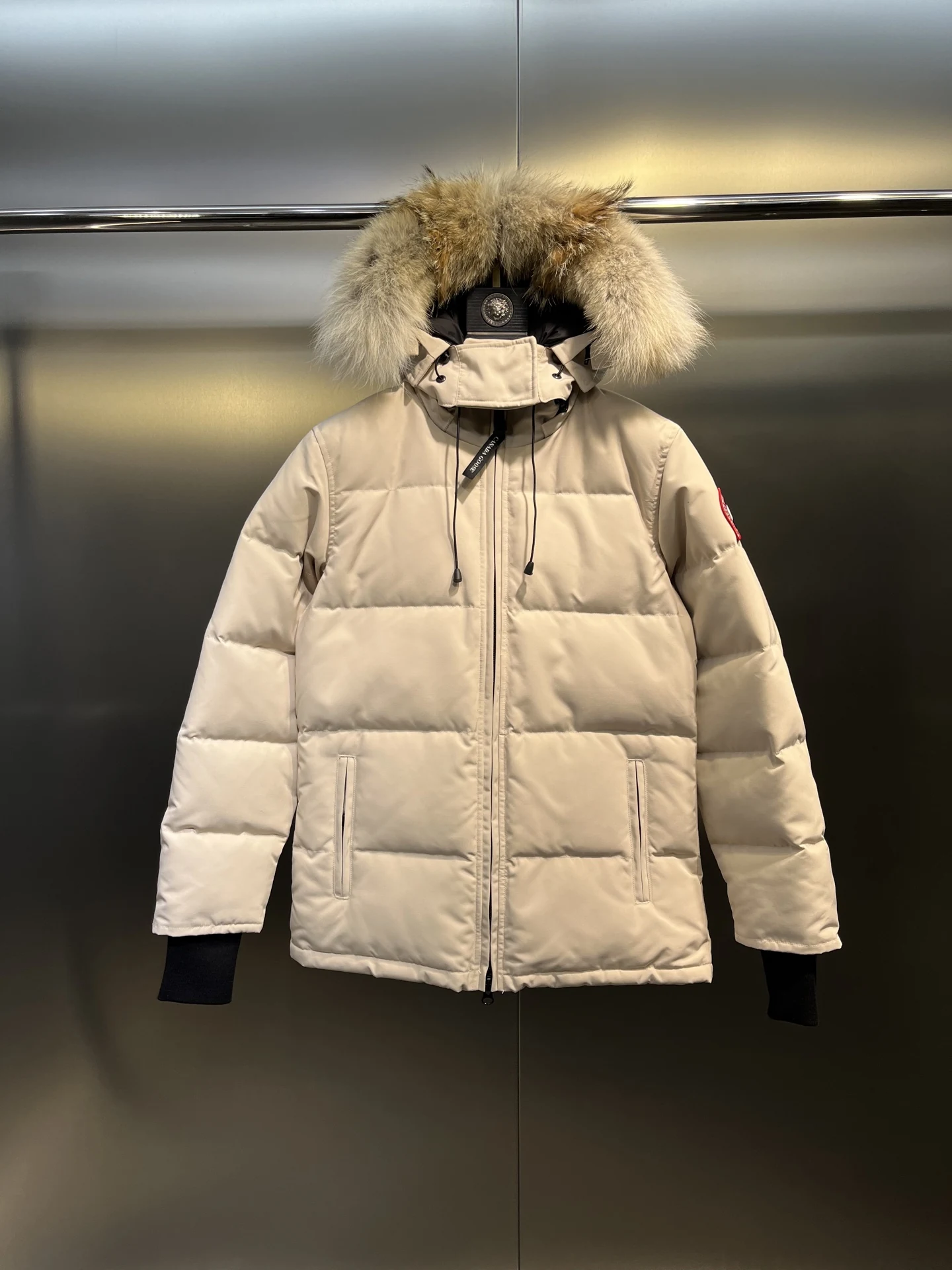 Canada Goose Zip Puffer Jacket - Style 226 - Canada Goose puffer jacket real photo 1