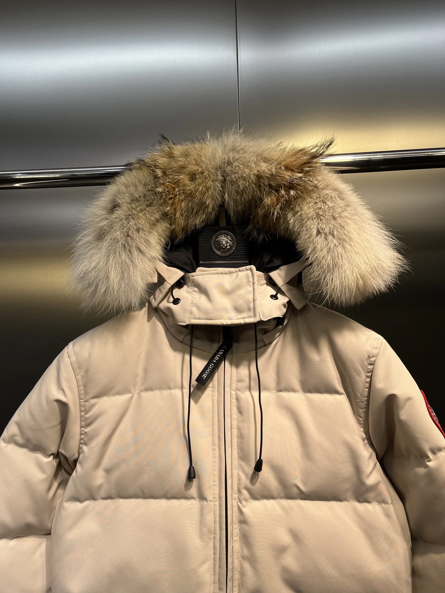 Canada Goose Zip Puffer Jacket - Style 226 - Canada Goose puffer jacket real photo 2