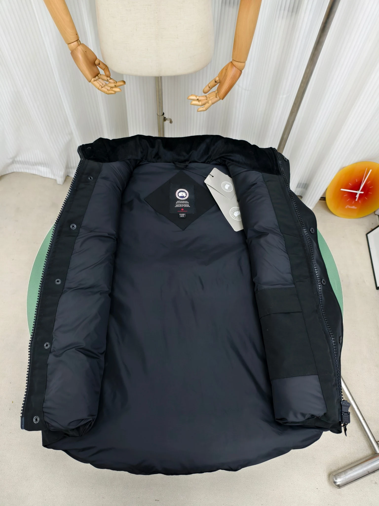 Canada Goose Zip Puffer Jacket - Style 228 - Canada Goose puffer jacket real photo 6