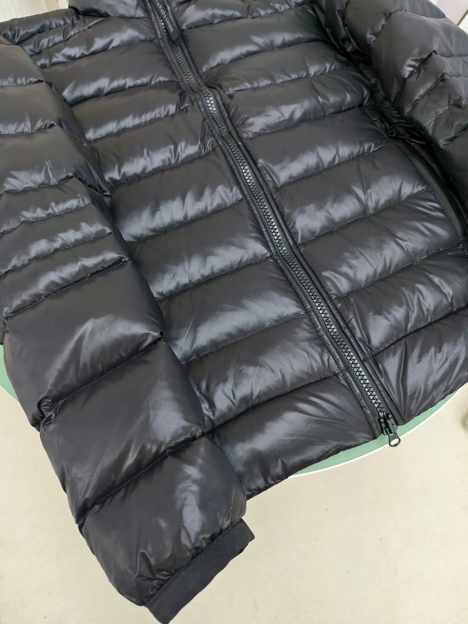 Canada Goose Zip Puffer Jacket - Style 230 - Canada Goose puffer jacket real photo 4