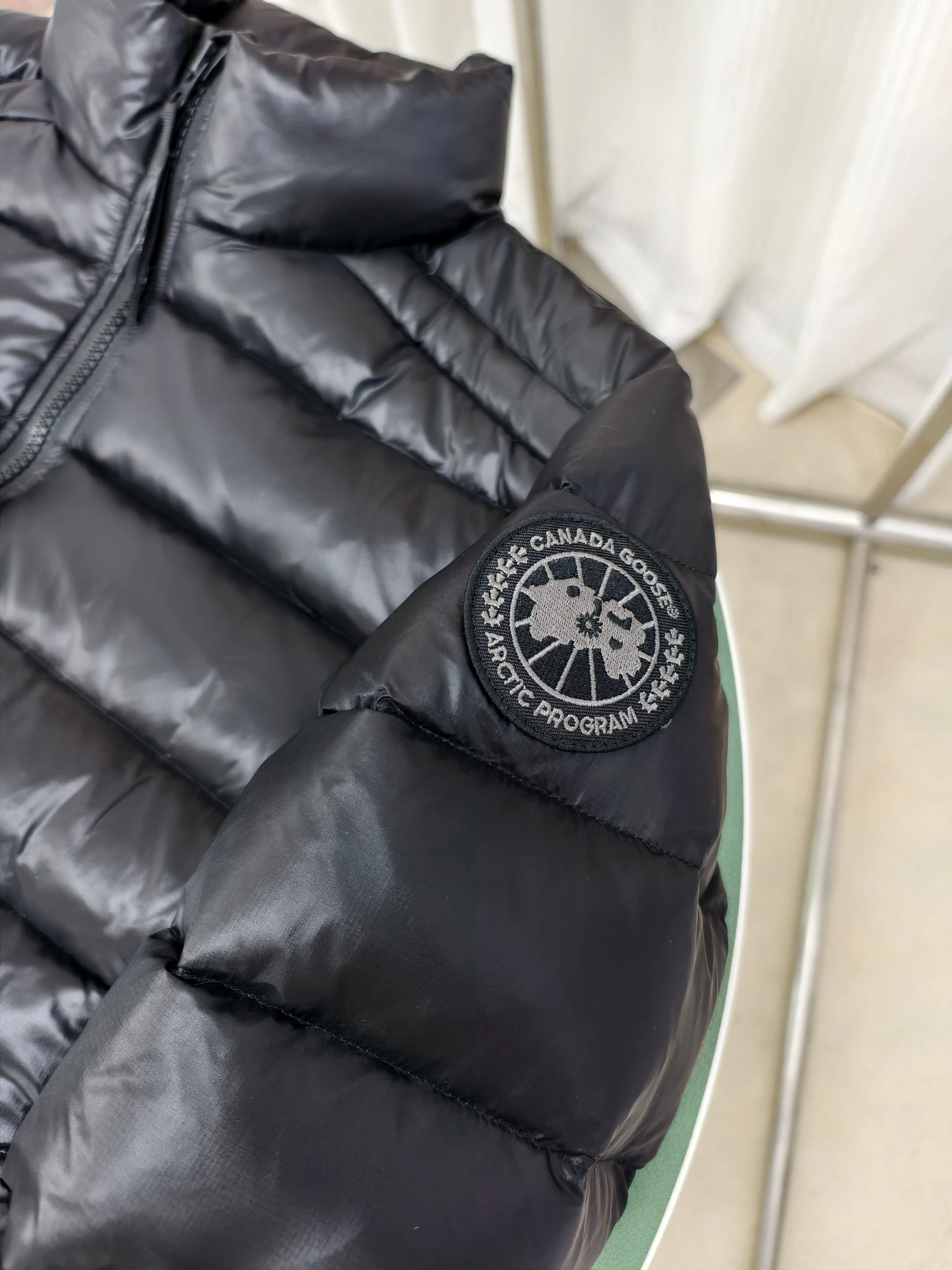 Canada Goose Zip Puffer Jacket - Style 230 - Canada Goose puffer jacket real photo 5