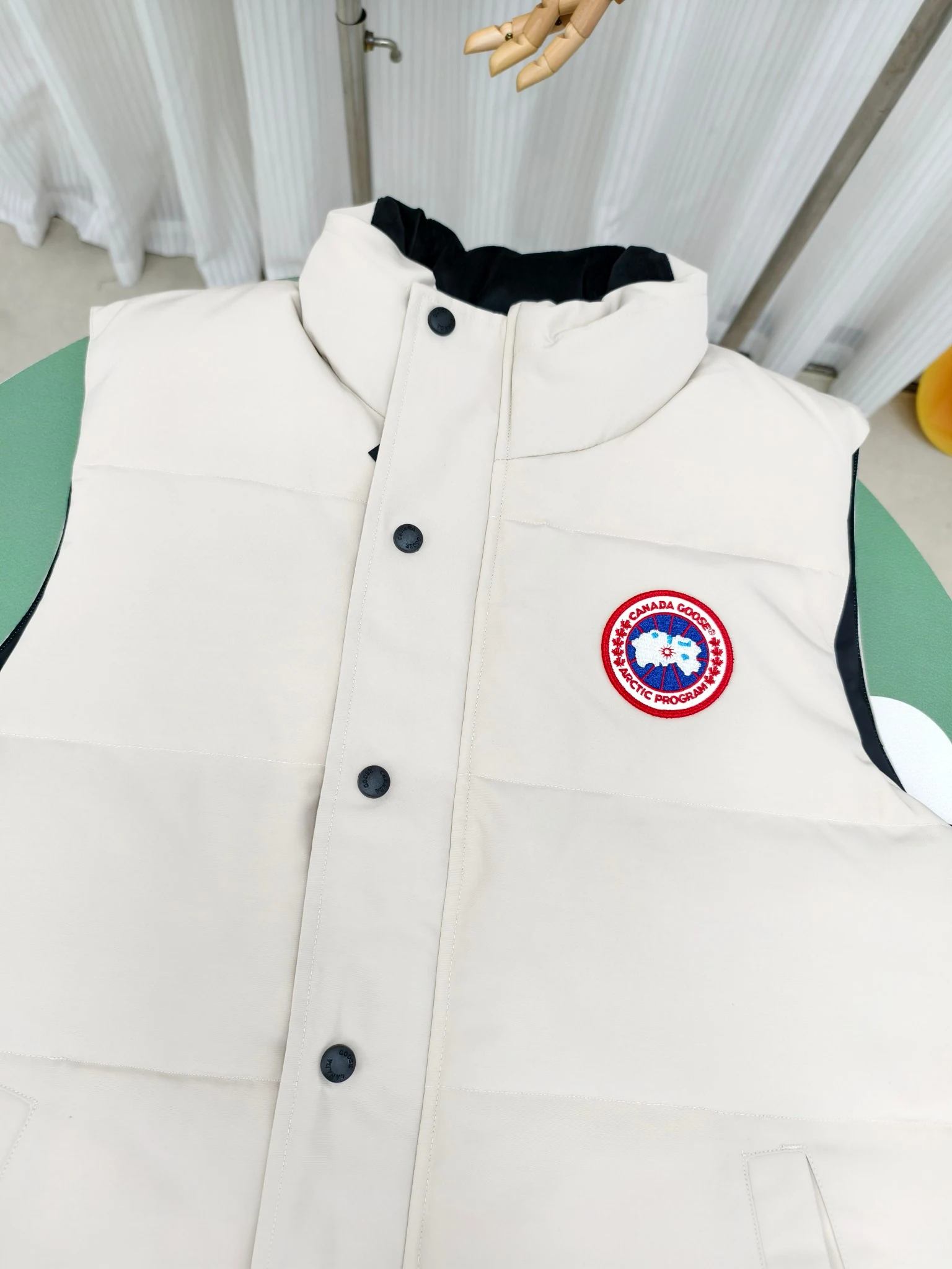 Canada Goose Zip Puffer Jacket - Style 233 - Canada Goose puffer jacket real photo 2