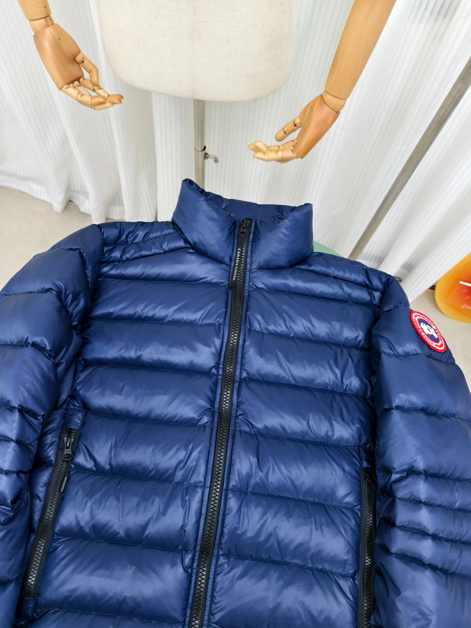Canada Goose Zip Puffer Jacket - Style 236 - Canada Goose puffer jacket real photo 3
