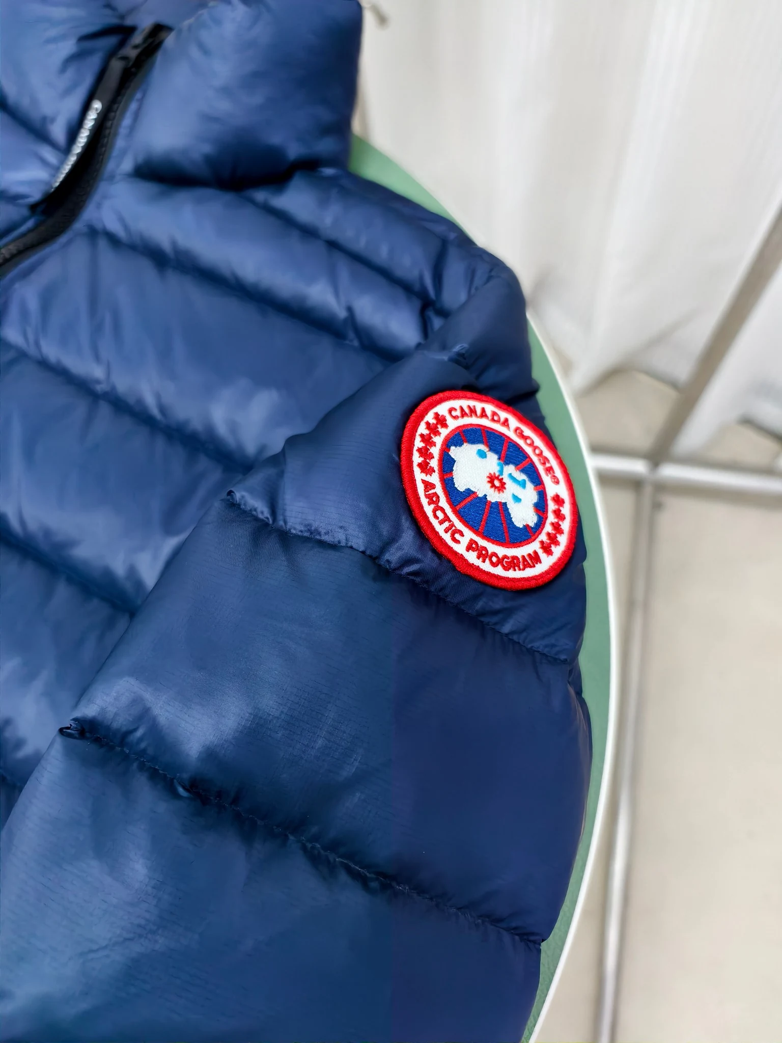 Canada Goose Zip Puffer Jacket - Style 236 - Canada Goose puffer jacket real photo 5