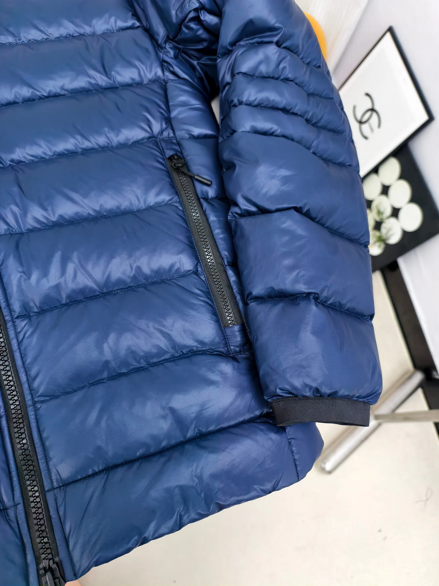 Canada Goose Zip Puffer Jacket - Style 236 - Canada Goose puffer jacket real photo 6