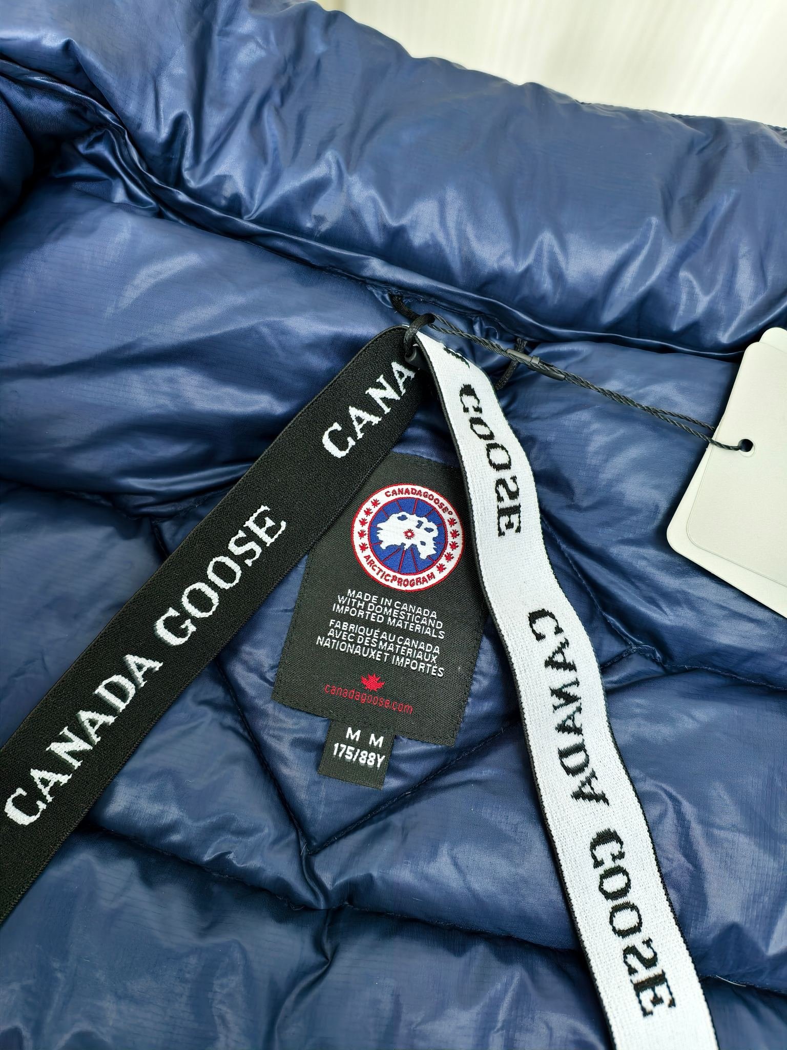 Canada Goose Zip Puffer Jacket - Style 236 - Canada Goose puffer jacket real photo 7