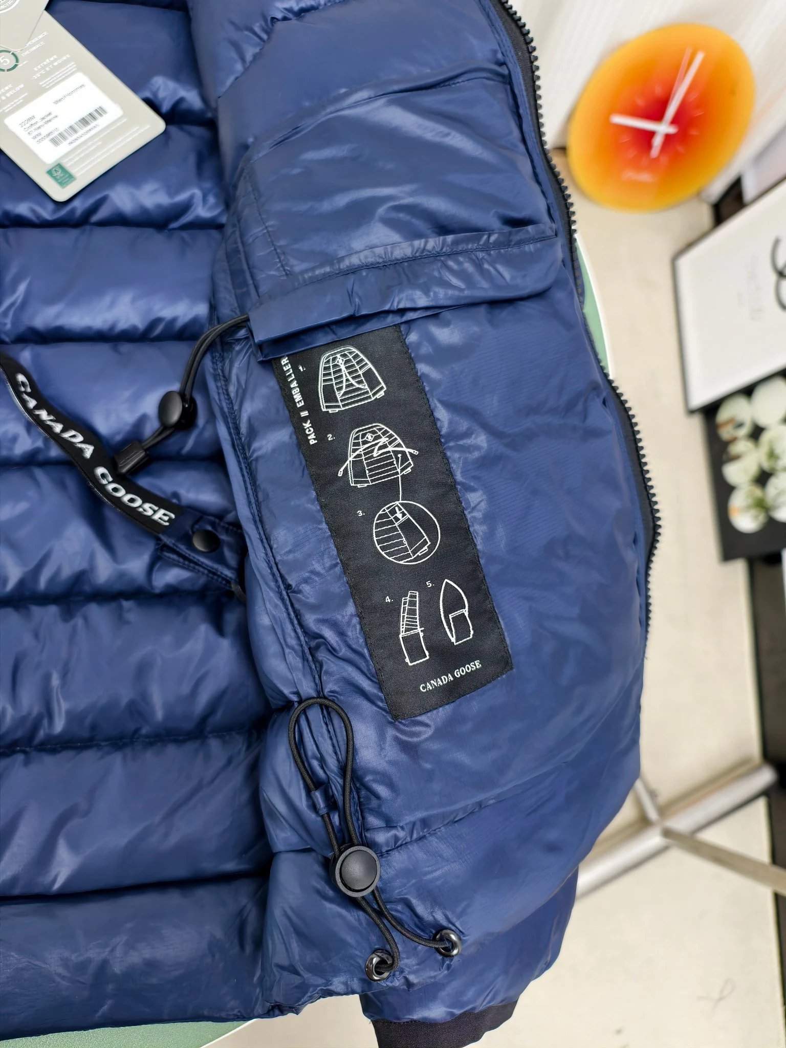 Canada Goose Zip Puffer Jacket - Style 236 - Canada Goose puffer jacket real photo 8