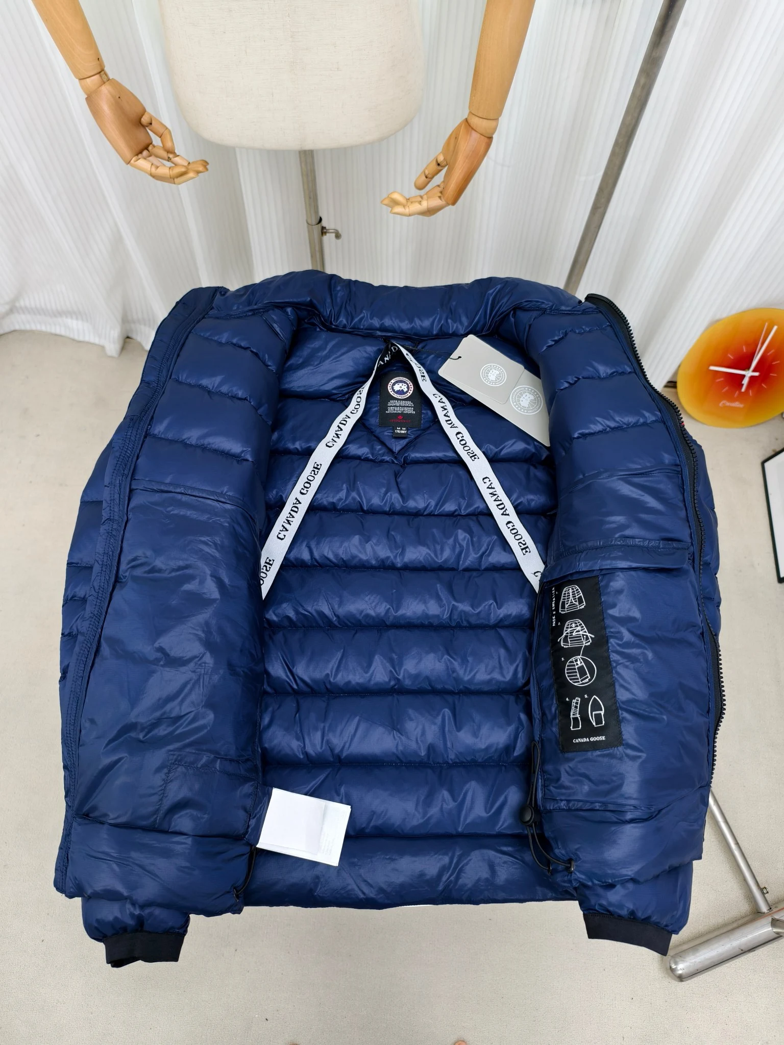 Canada Goose Zip Puffer Jacket - Style 236 - Canada Goose puffer jacket real photo 10
