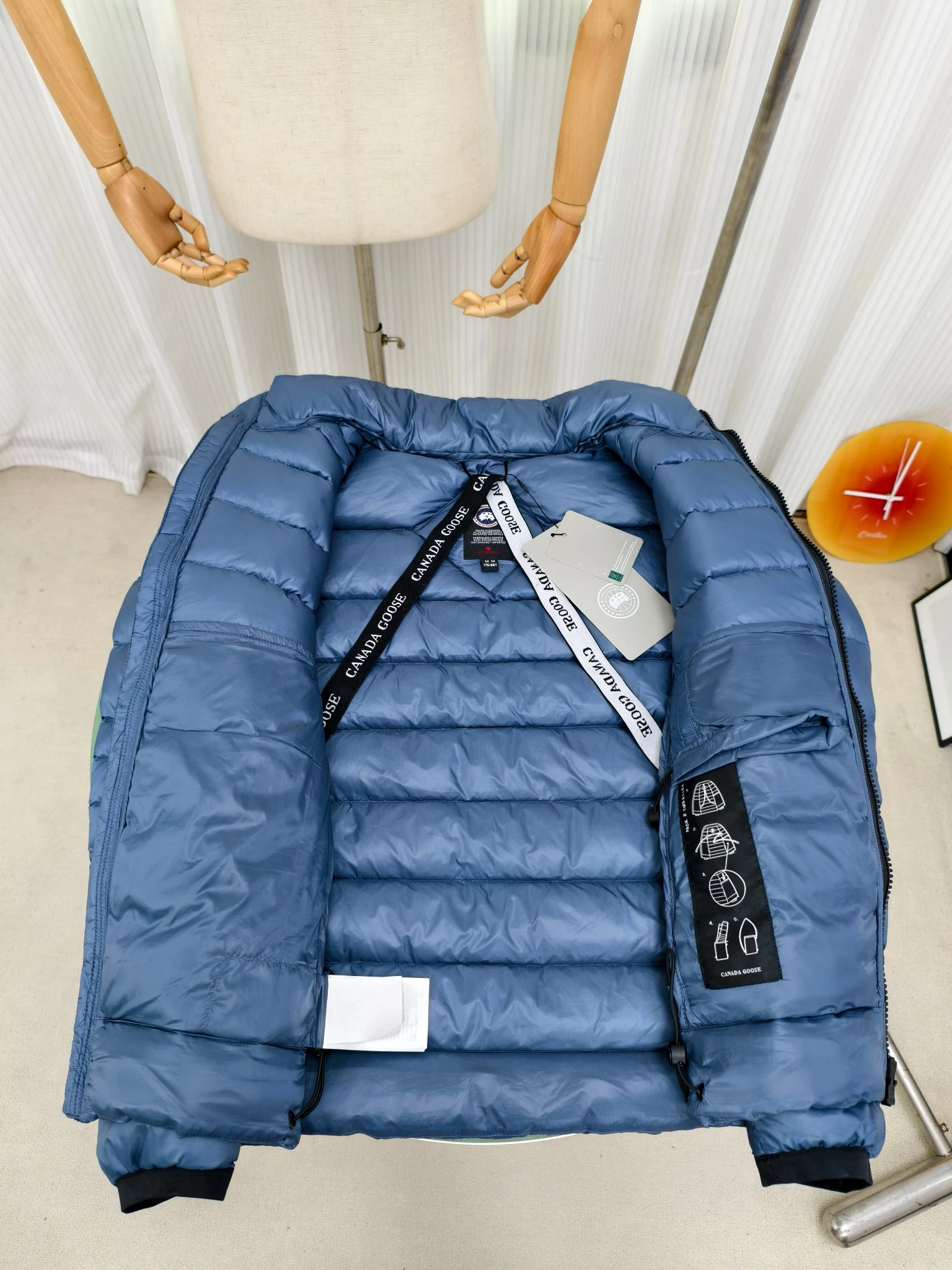Canada Goose Zip Puffer Jacket - Style 239 - Canada Goose puffer jacket real photo 10