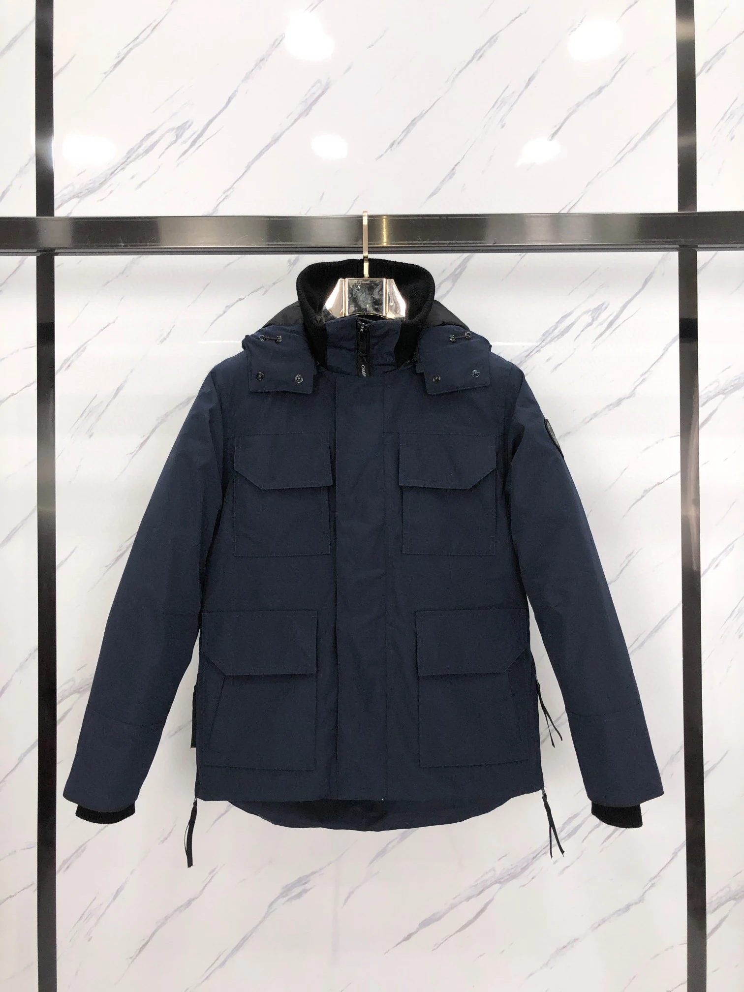 Canada Goose Zip Puffer Jacket - Style 241 - Canada Goose puffer jacket real photo 2