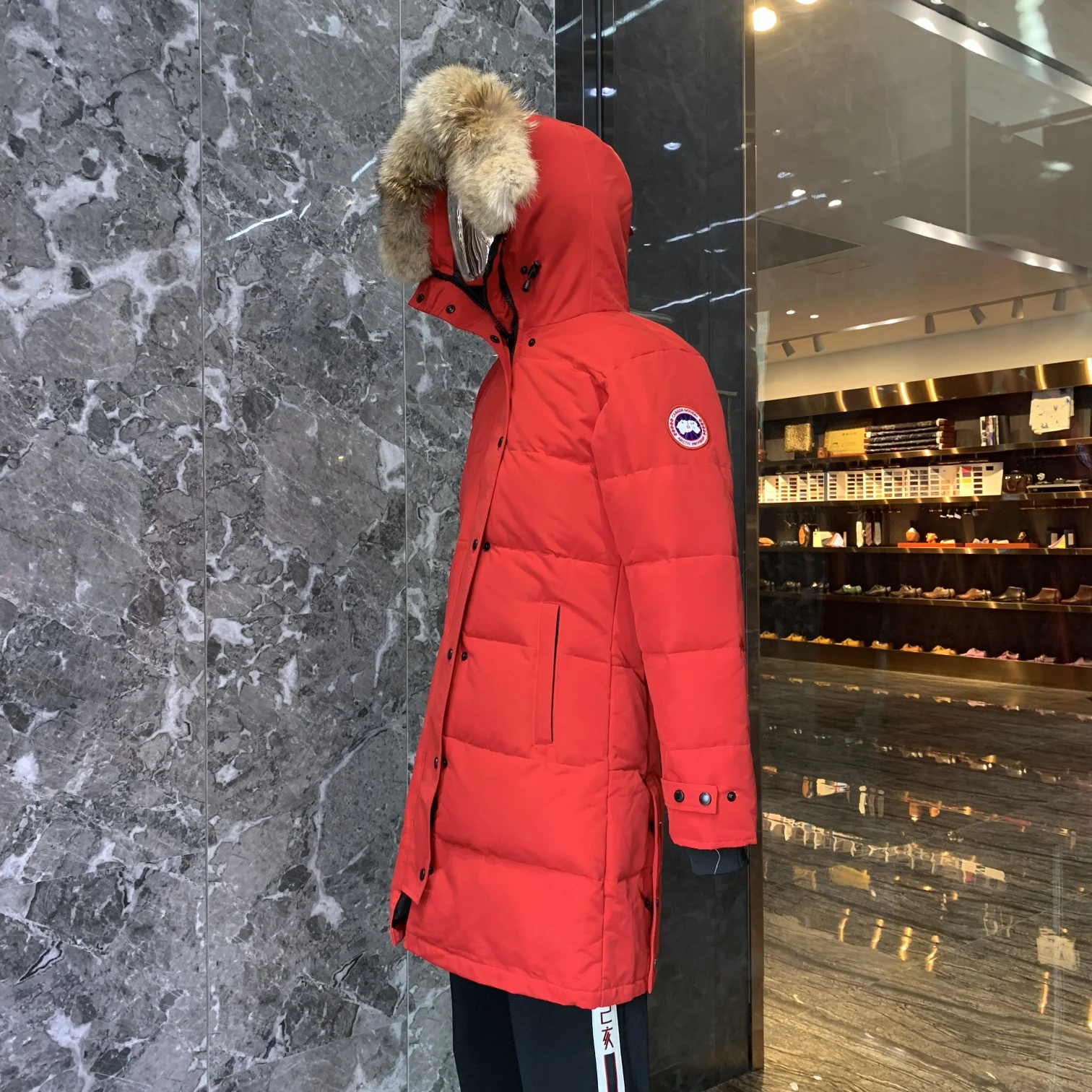 Canada Goose Zip Puffer Jacket - Style 242 - Canada Goose puffer jacket real photo 4