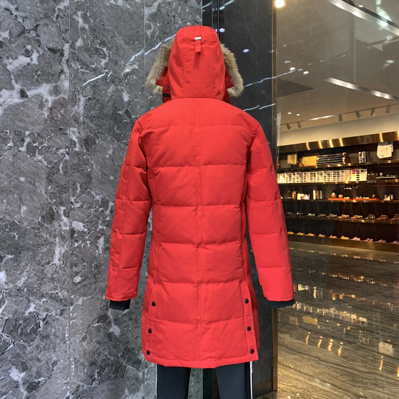 Canada Goose Zip Puffer Jacket - Style 242 - Canada Goose puffer jacket real photo 5