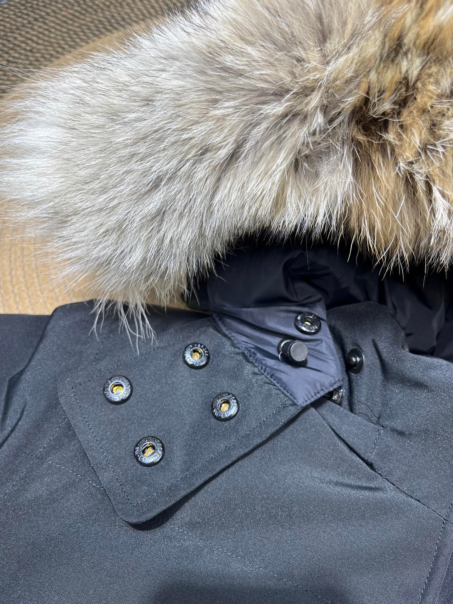 Canada Goose Zip Puffer Jacket - Style 243 - Canada Goose puffer jacket real photo 15