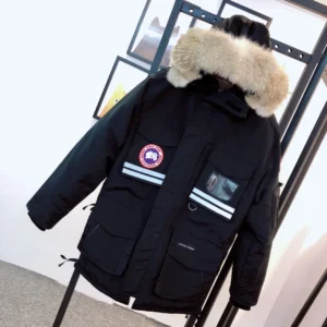 Canada Goose Zip Puffer Jacket - Style 244 - Canada Goose puffer jacket real photo 1