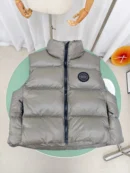 Canada Goose Zip Puffer Jacket - Style 247 - Canada Goose puffer jacket real photo 1