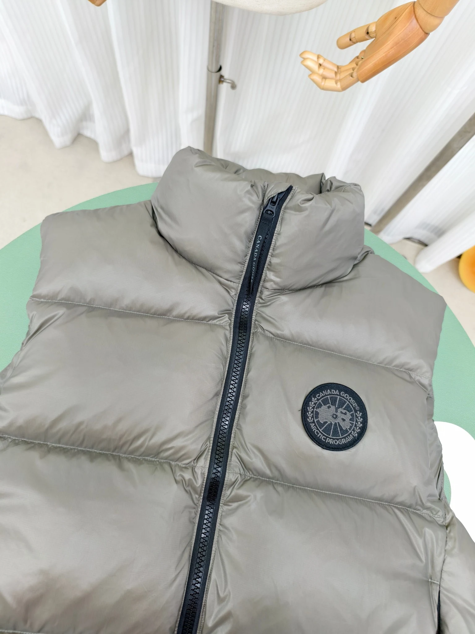 Canada Goose Zip Puffer Jacket - Style 247 - Canada Goose puffer jacket real photo 2