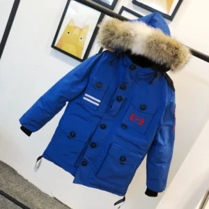 Canada Goose Zip Puffer Jacket - Style 248 - Canada Goose puffer jacket real photo 1