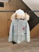 Canada Goose Zip Puffer Jacket - Style 253 - Canada Goose puffer jacket real photo 1