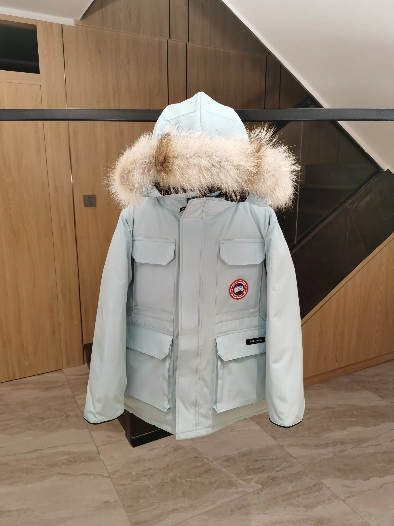 Canada Goose Zip Puffer Jacket - Style 253 - Canada Goose puffer jacket real photo 1