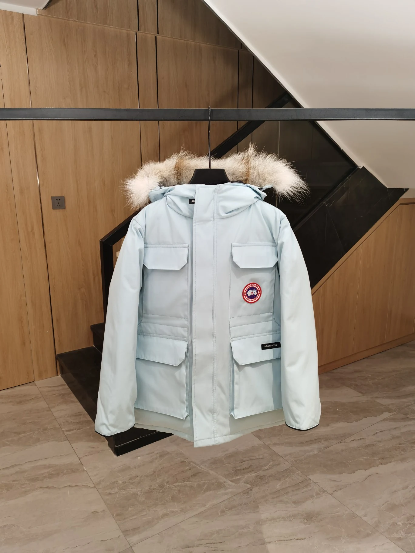 Canada Goose Zip Puffer Jacket - Style 253 - Canada Goose puffer jacket real photo 3