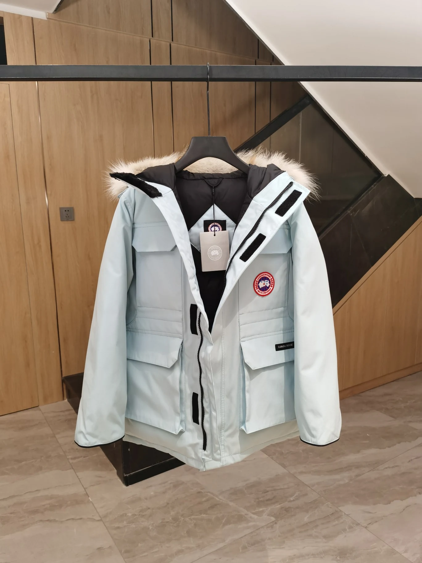 Canada Goose Zip Puffer Jacket - Style 253 - Canada Goose puffer jacket real photo 4