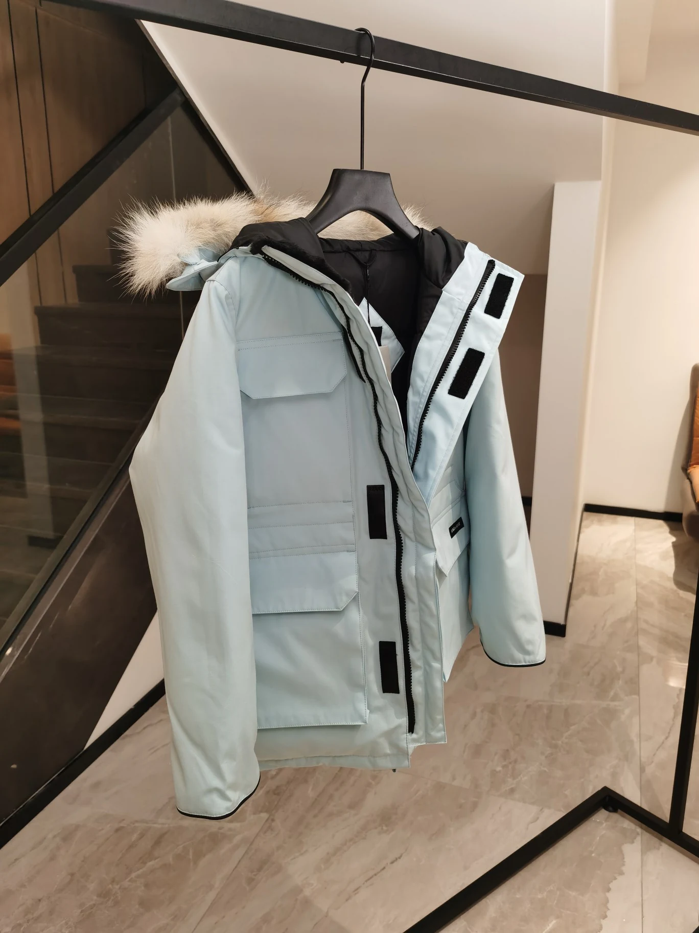 Canada Goose Zip Puffer Jacket - Style 253 - Canada Goose puffer jacket real photo 6
