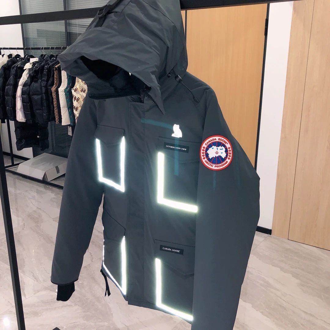 Canada Goose Zip Puffer Jacket - Style 33 - Canada Goose puffer jacket real photo 2