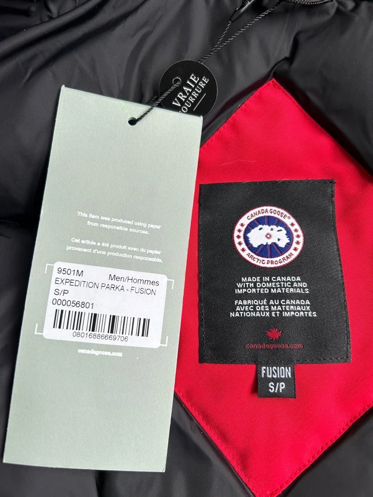 Canada Goose Zip Puffer Jacket - Style 43 - Canada Goose puffer jacket real photo 7