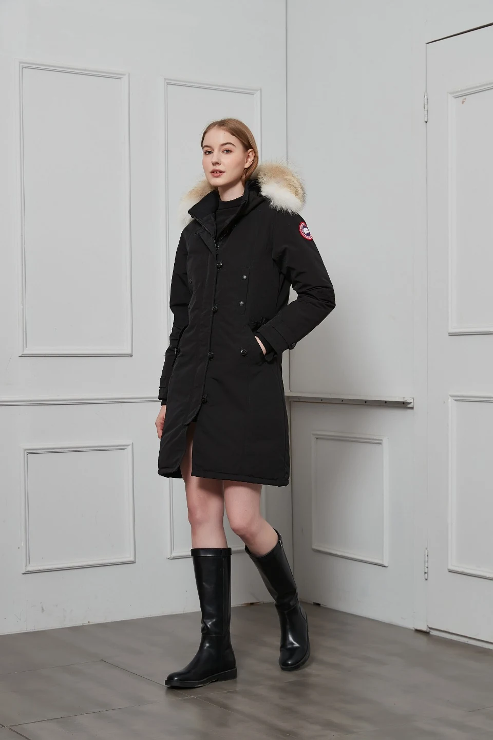 Canada Goose Zip Puffer Jacket - Style 46 - Canada Goose puffer jacket real photo 5