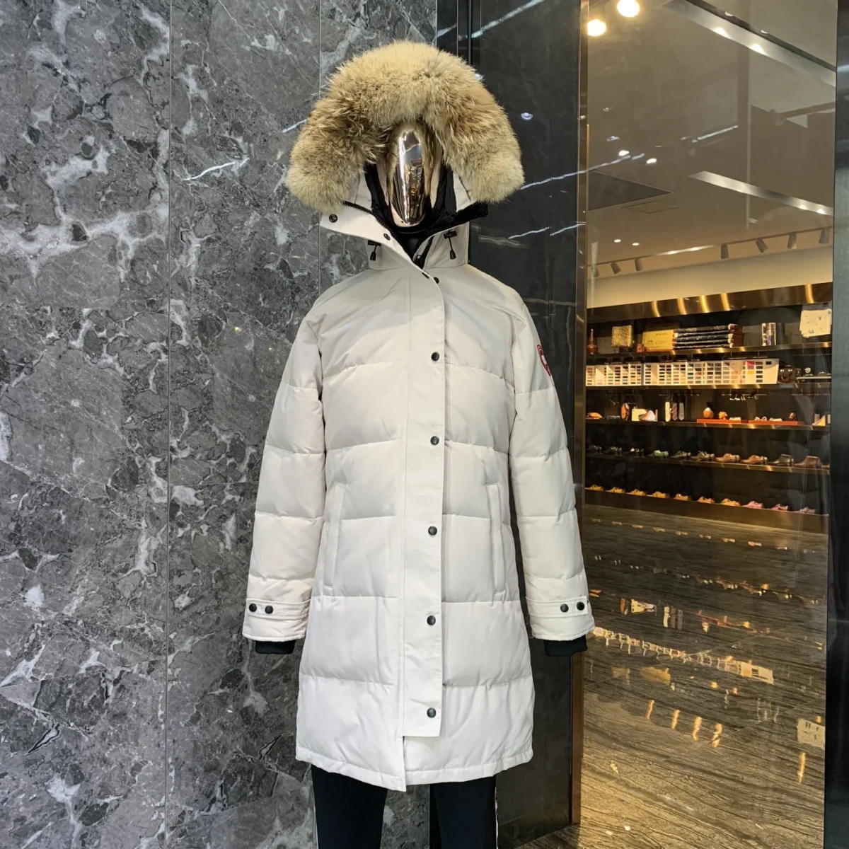 Canada Goose Zip Puffer Jacket - Style 47 - Canada Goose puffer jacket real photo 1