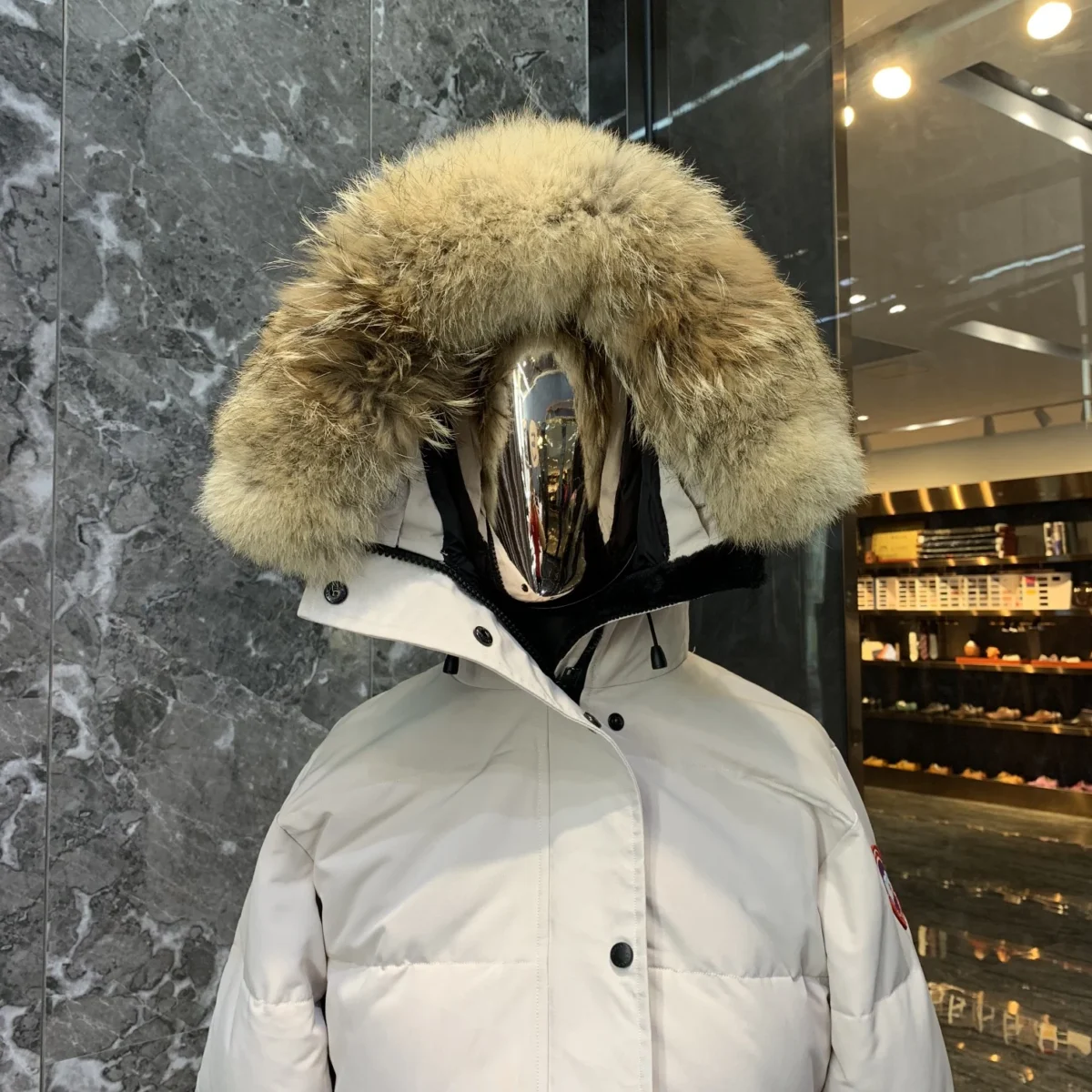 Canada Goose Zip Puffer Jacket - Style 47 - Canada Goose puffer jacket real photo 3
