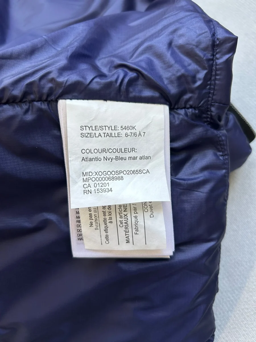 Canada Goose Zip Puffer Jacket - Style 50 - Canada Goose puffer jacket real photo 9