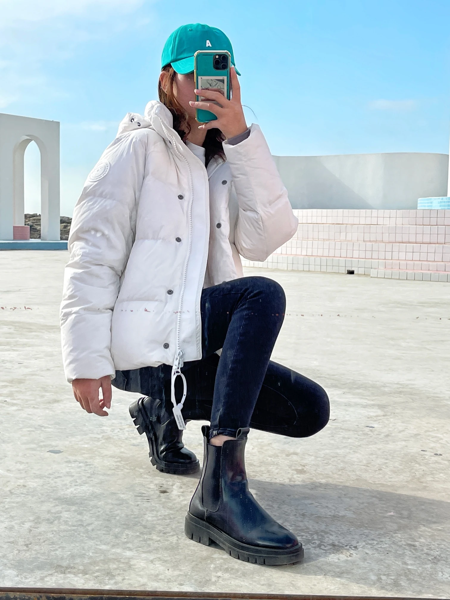 Canada Goose puffer jacket - real photo 2